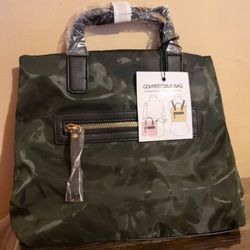 Convertible Backpack Purse