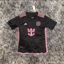 (send best offers) Adidas Men’s Pink and Black  T-shirt/Jersey