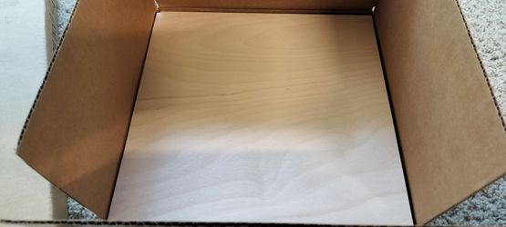 16 PCs Baltic Birch Plywood 1/8" Plywood Sheets 12" x 12" Inch Thick Birch Unfinished Wood for Arts/ see discription 👍👍