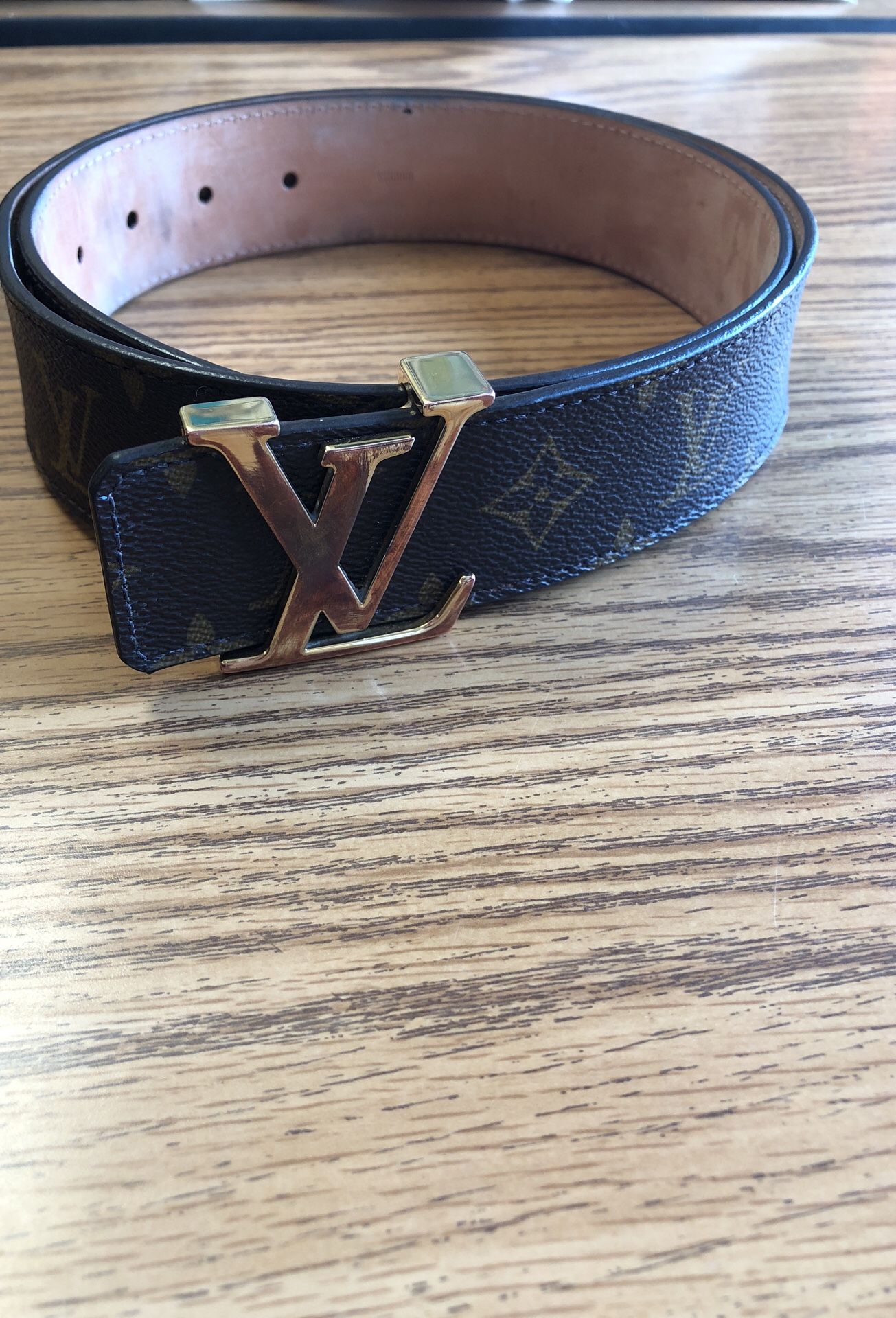 Real Louis Vuitton belt