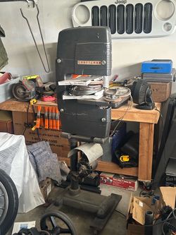 Craftsman bandsaw and stand