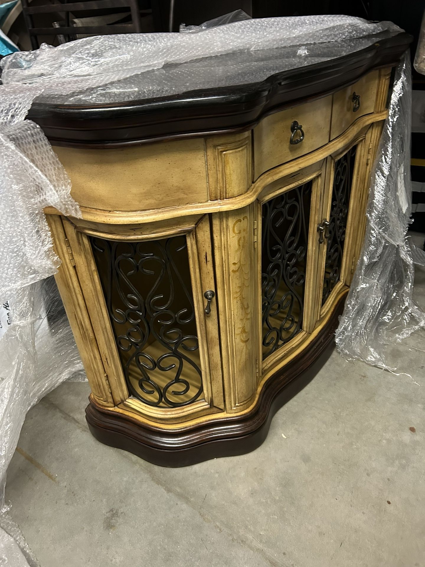 Mediterranean style credenza