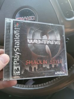 Wu-Tang Shaolin Style (Sony PlayStation 1 PS1, 1999) CIB