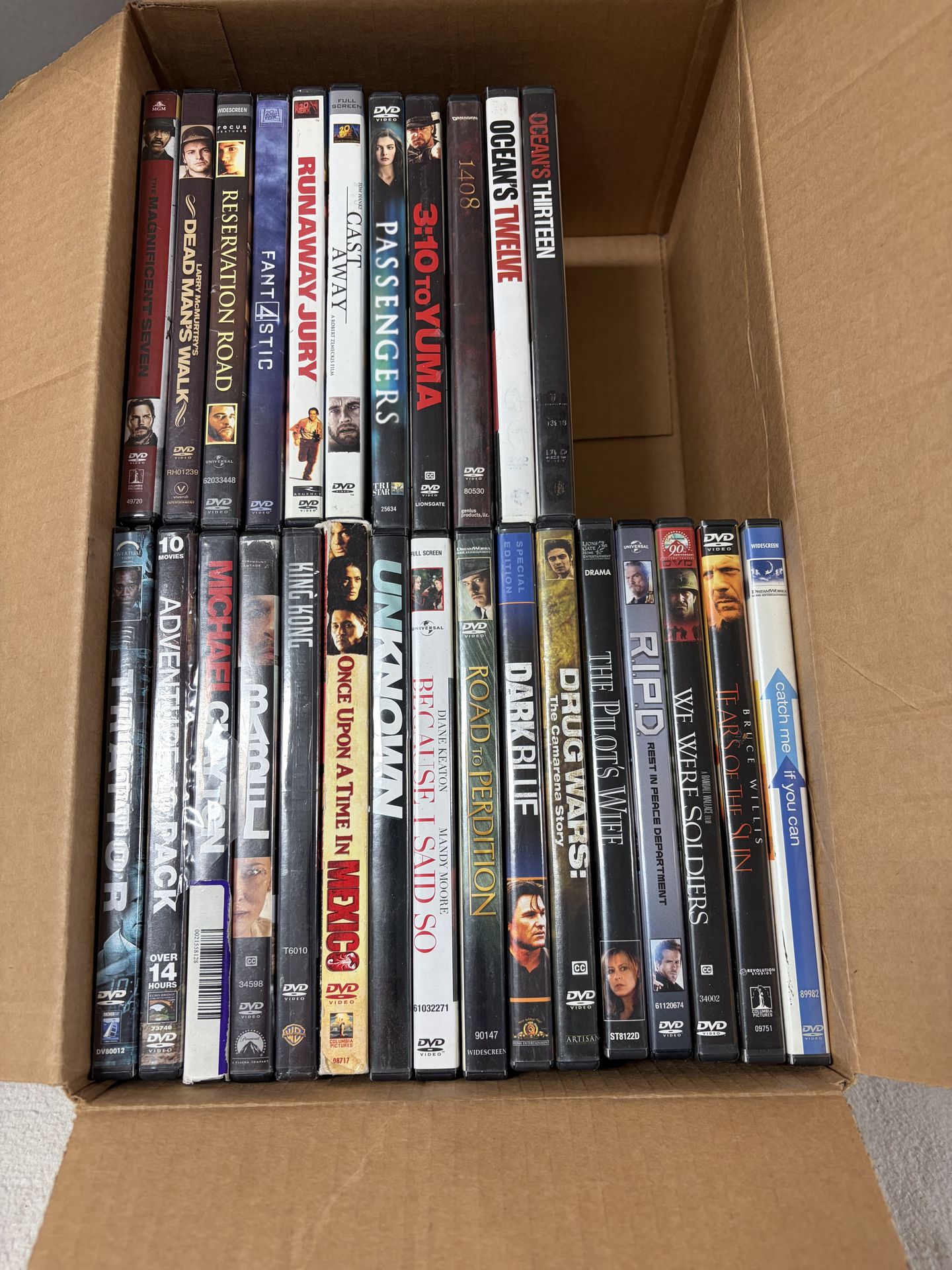 DVDS ACTION DRAMA ADVENTURE LOT OF 27