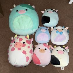 Cow Squishmallow Bundle