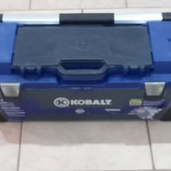 LARGE KOBALT BLUE TOOL BOX