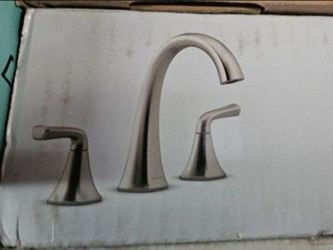 Kohler Sundae 8" Widespread Bathroom Faucet In Brushed Nickel