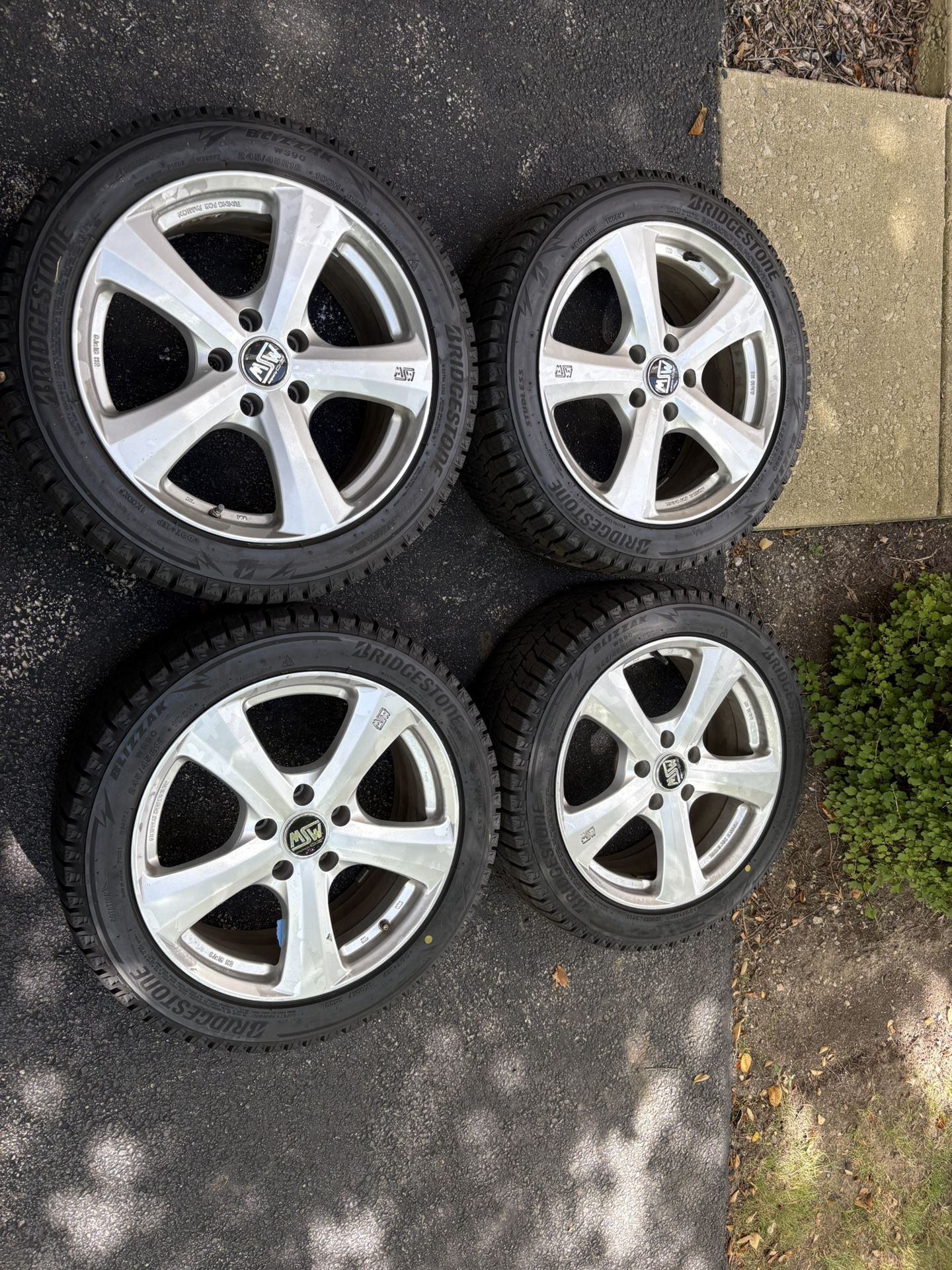 Snow Tires And Wheels