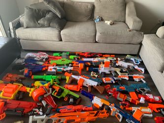 nerf guns lots