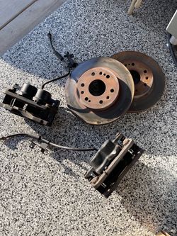 2007- 2013 Chevy Silverado OEM GM Brake Rotors and Calipers Set