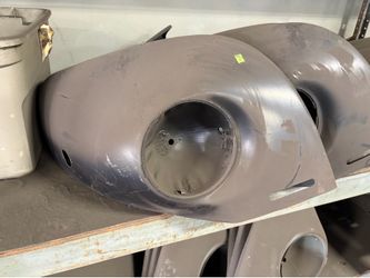 VW Volkswagen standard bug left front fender 1968 thru 1973