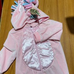 Unicorn Halloween Costume 12 Months 