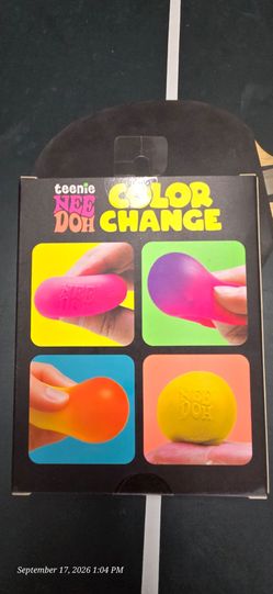 teenie Nee Doh  Color Change squishy toys
