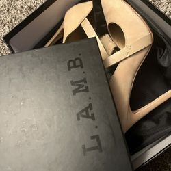 L.A.M.B. high heels