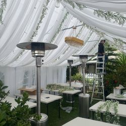 Tent and decoration