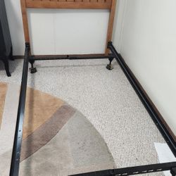 Twin Bed Frame and Mattress
