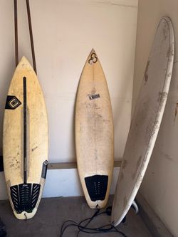 Surfboards and Wetsuit