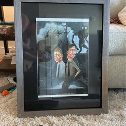 True  Detective Original Art & Frame - Like New