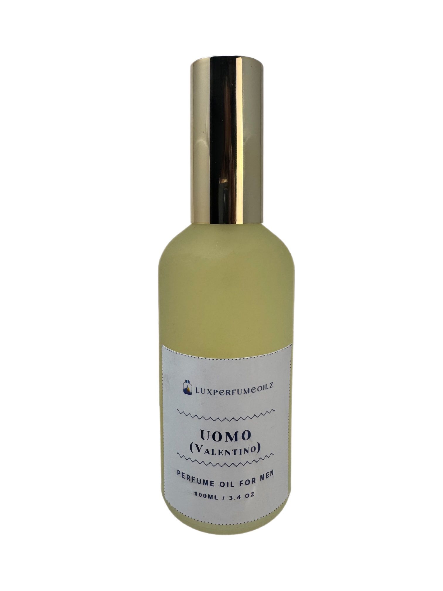 Uomo Perfume Oil for Men - 3.4 Oz (100 ML)
