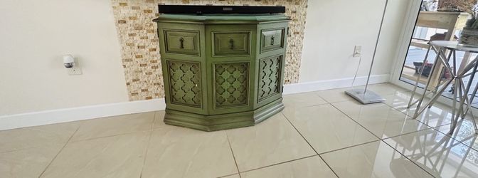 Bar , 38x32 Mueble Tv , Tv Stand , Retro Vintage Farmhouse
