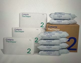 Coterie Baby Wipes - Diaper Size 2 Kit