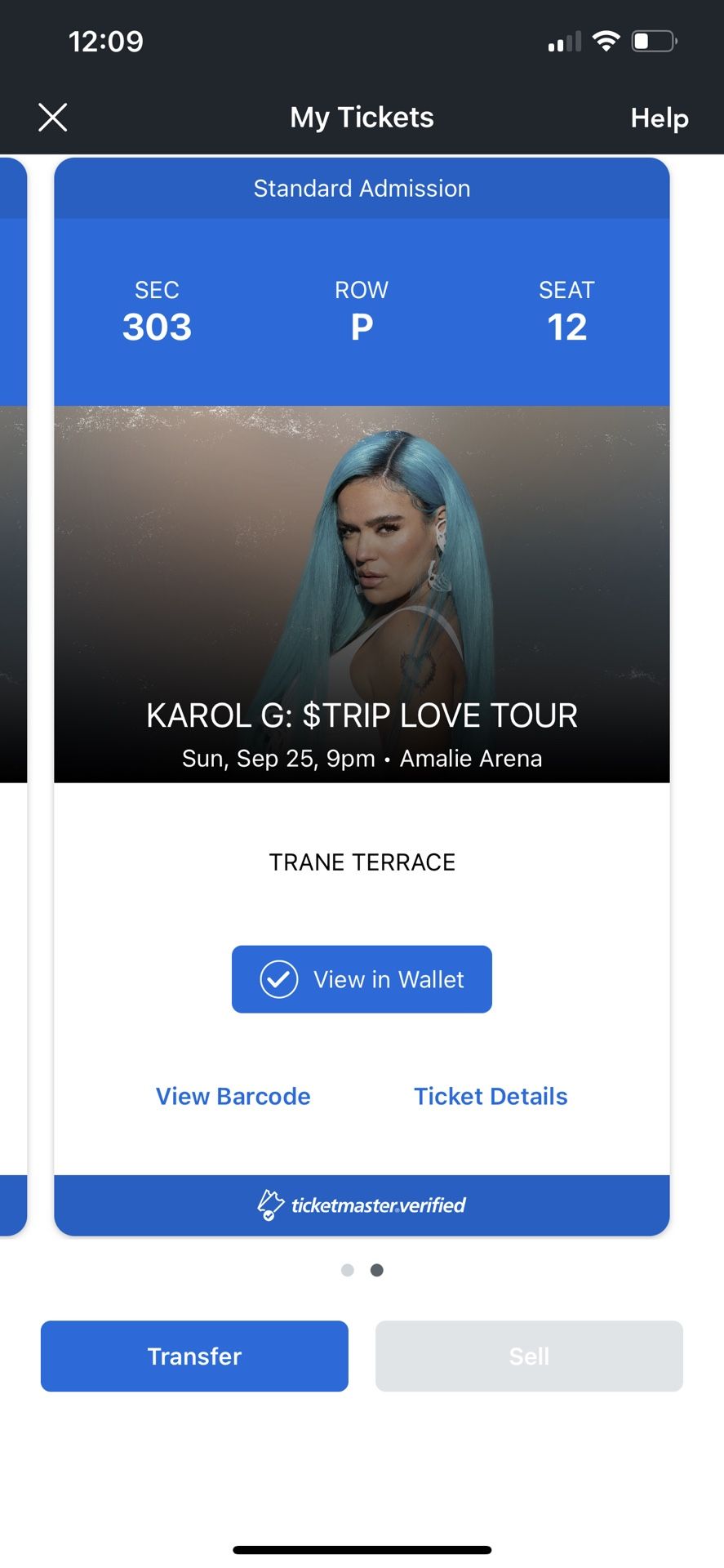 Concert Tickets