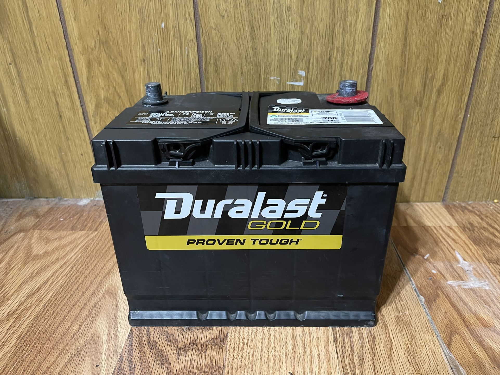 DURALAST GOLD CAR TRUCK BATTERY for Sale in Dallas, TX OfferUp