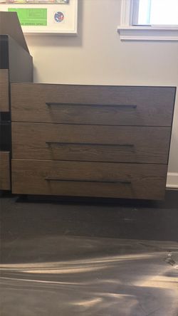 West Elm Massaro Dresser + Nightstands