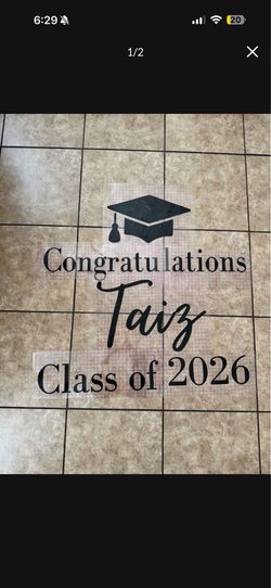 Custom vinyl for backdrops