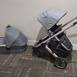 Cruz V2 UPPABABY Stroller Light Blue