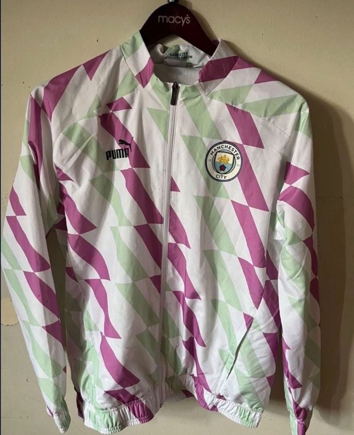 Puma Manchester City Size Medium Jacket