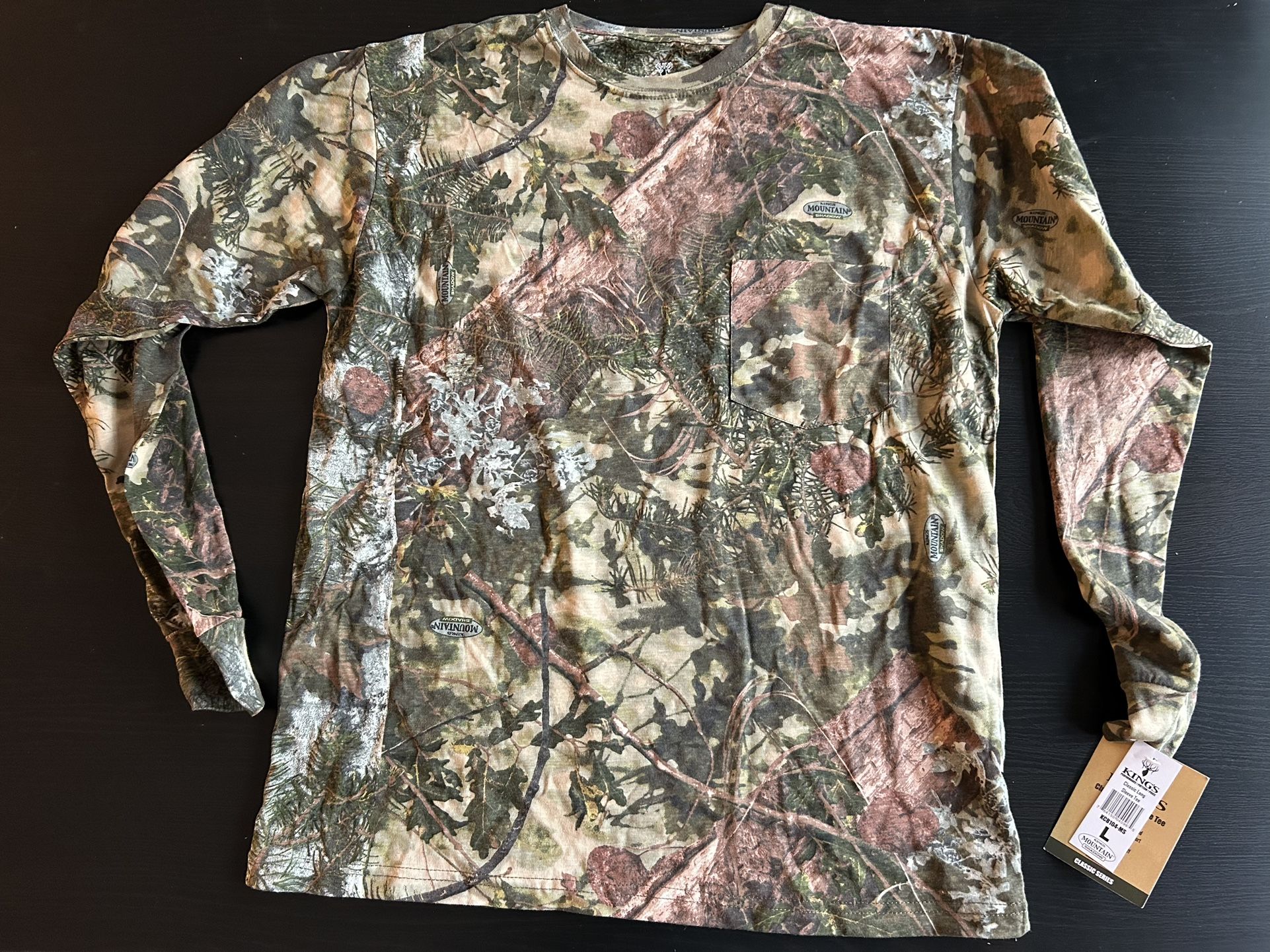 NWT King’s Camo Hunting Shirt and Pants 