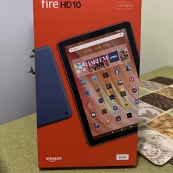 Amazon Tablets 10', Whit Original Amazon Case Blue