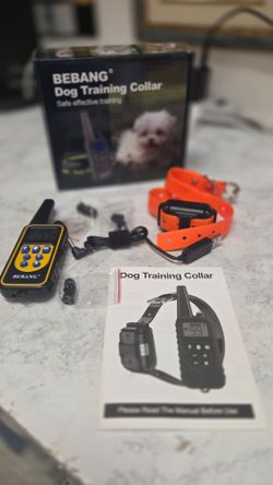 Dog Training Collar - Fits SML safe effective training-Box, charger, manual.