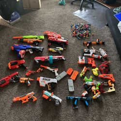 Nerf Gun Lot 