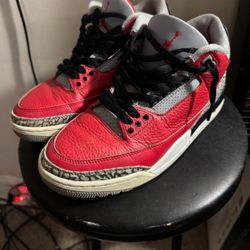 Jordan 3 red cement 
