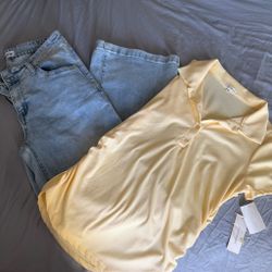Jeans and shirt