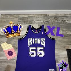 Sacramento Kings Jason Williams Authentic Mitchell And Ness Jersey XL 