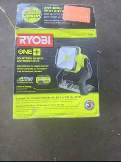 18 V Hybrid 20 Watt LED Work Light