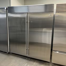 SUB ZERO 72”WIDE BUILT IN REFRIGERATOR/FREEZER