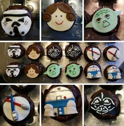 Star Wars themed Cupcakes
