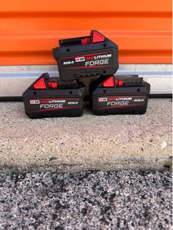 Milwaukee M18 REDLITHIUM FORGE XC8.0  $$$160 EACH