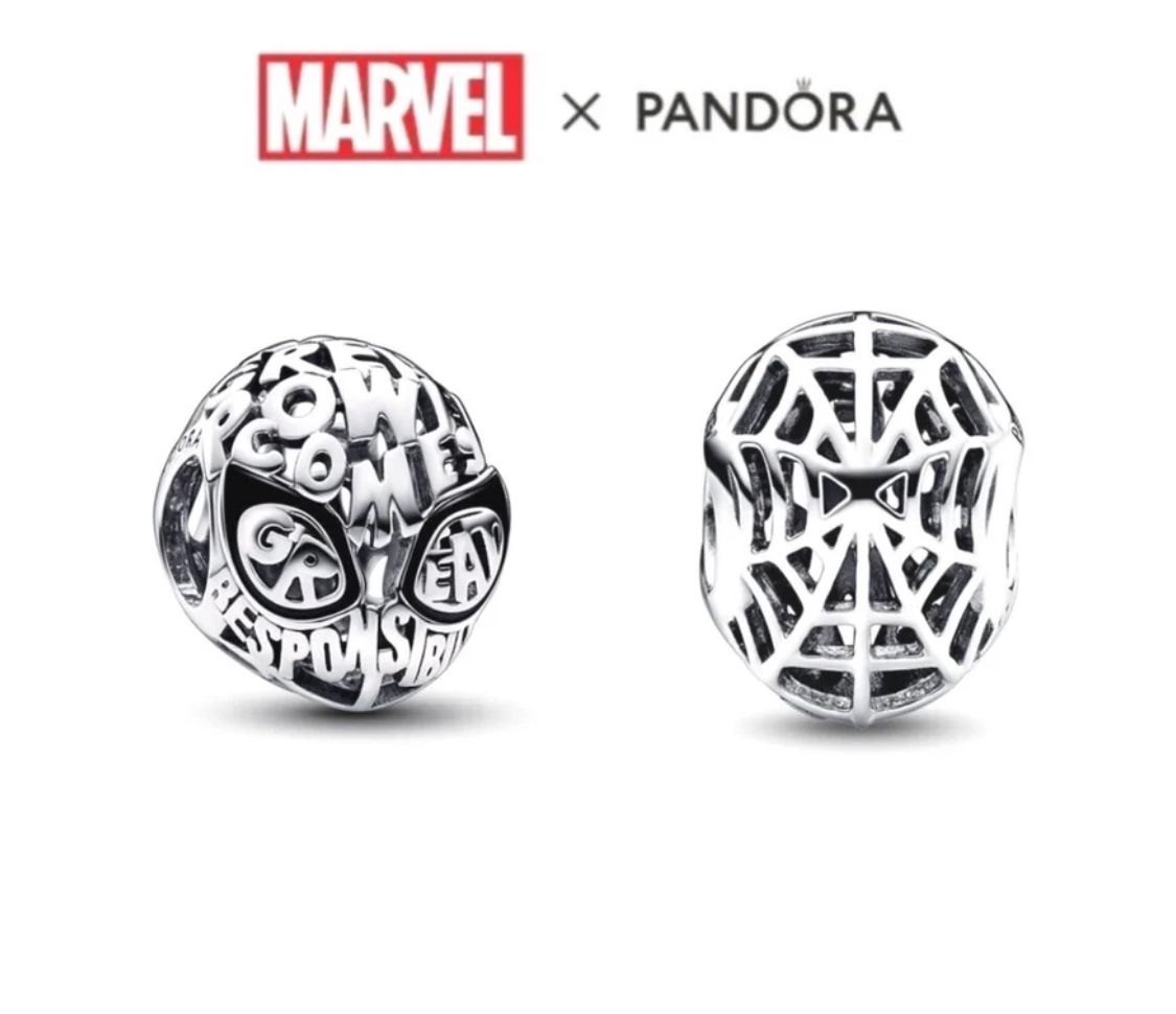 PANDORA Marvel Spiderman Mask Charm