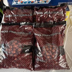 Paintballs Brand New 500 In Each Bag