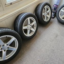 Rim And Tires Like New