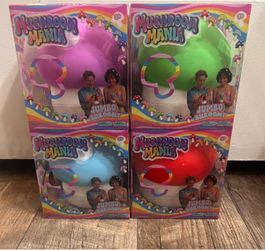 Jumbo Mushroom Squishy 🍄💜🩵💚❤️