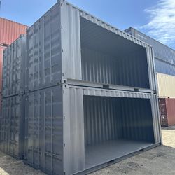 20FT FULLY REFURBISHED OPEN SIDE SHIPPING CONTAINER – STRUCTURALLY REINFORCED