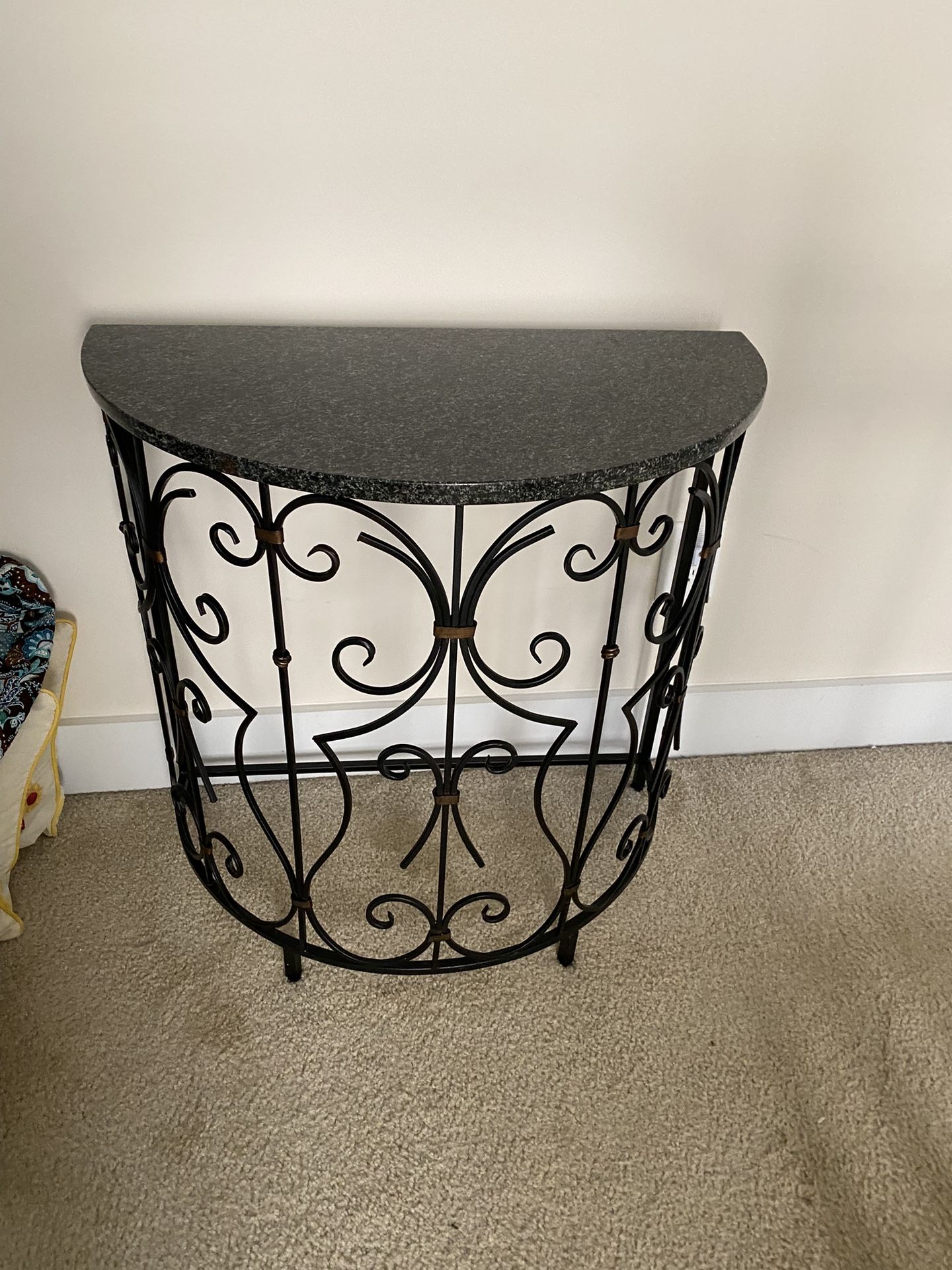 Console Table With Marble Top