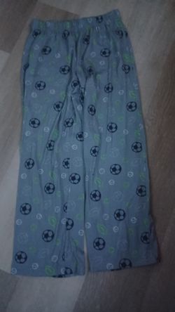 Grey Soccer Pajama Pants 