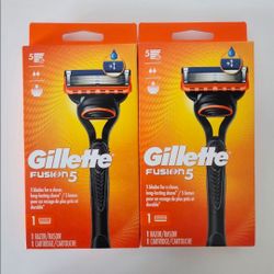 2 Gillette Razor Fusion 5